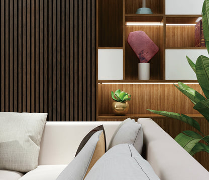 Acoustic Slat Wall Panel | Soundproof Wood Wall Panels 280cm(1 pack/ 4 pcs)