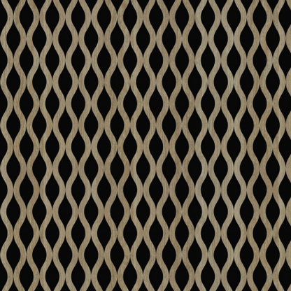 Wavy Acoustic Slat Wall Panel | Soundproof Wood Wall Panels 240cm (1 pack/4 pcs)