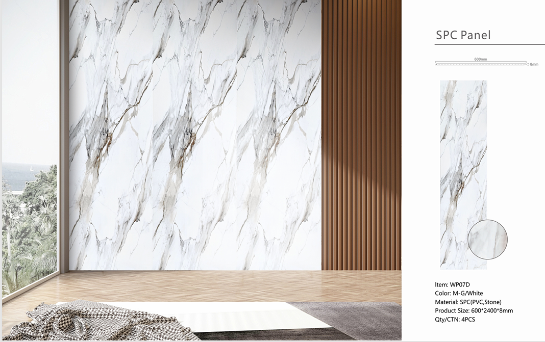 Premium PVC Wall Panels Marble (1-Pack(4 pcs))