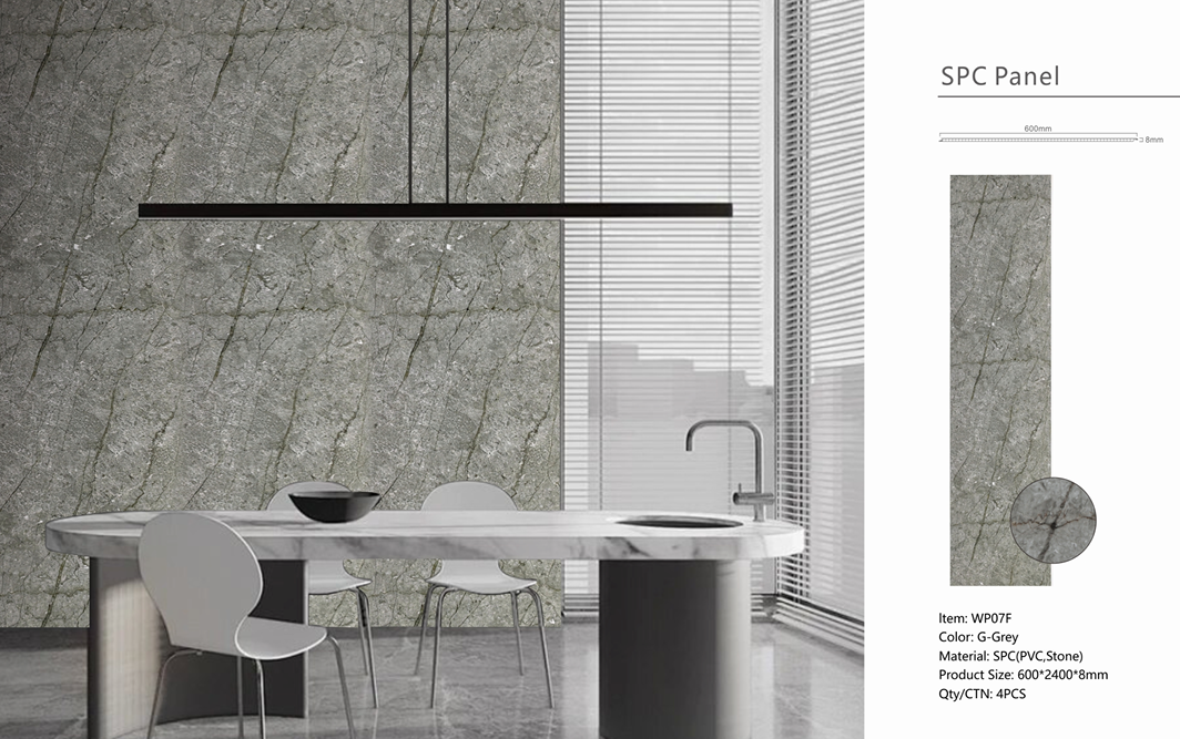 Midnight Black Marble PVC Wall Panel 4-Pack