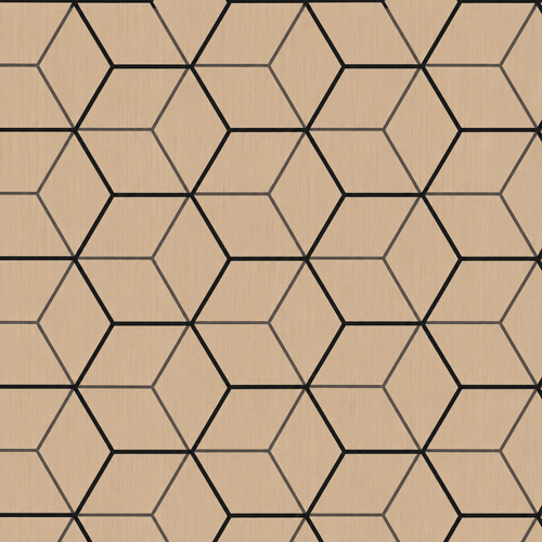 Acoustic Wall Panel with Mandala Pattern - 240cm (1-Pack/4 pcs)