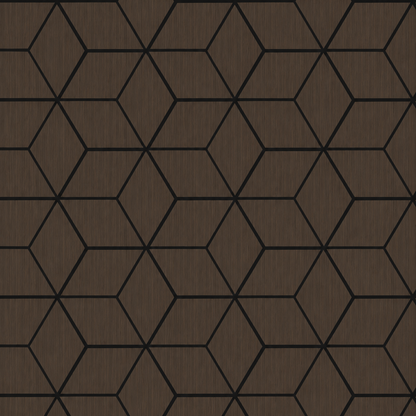 Acoustic Wall Panel with Mandala Pattern - 240cm (1-Pack/4 pcs)