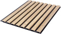 Acoustic Wall Panel - Slim Slat Design - 30 x 240cm (1-Pack/8 pcs)