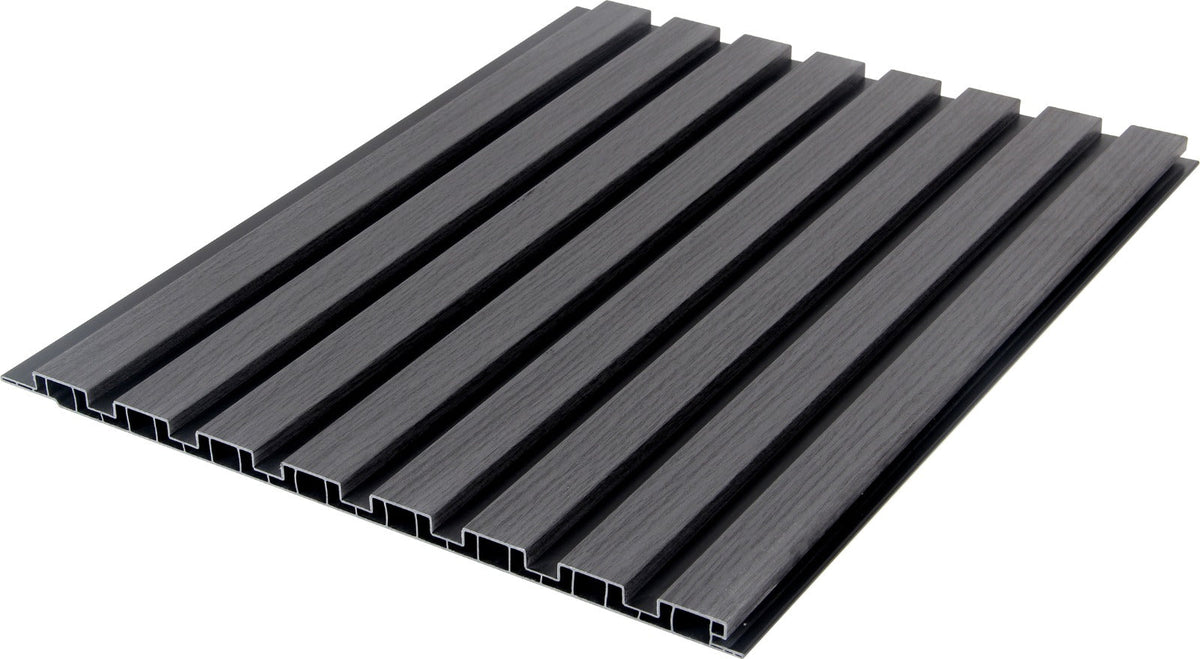 Acoustic Wall Panel - Slim Slat Design - 30 x 240cm (1-Pack/8 pcs)
