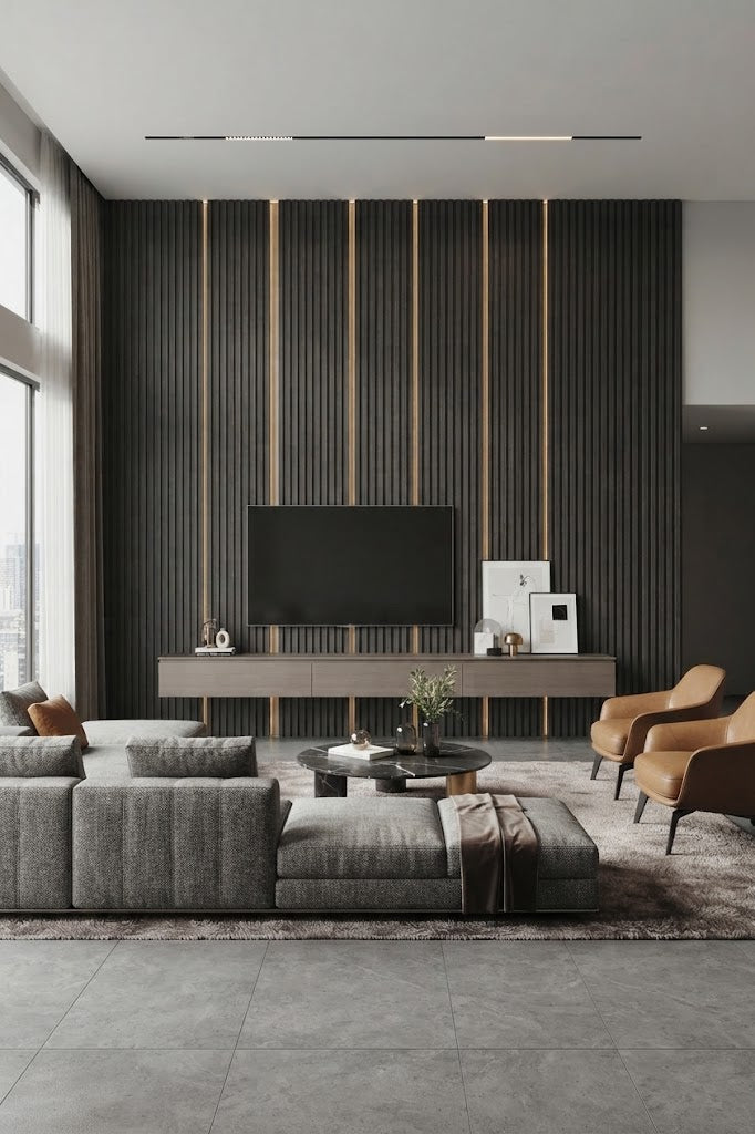 Julyan Linear Architectural Wall Panel | Model WT041