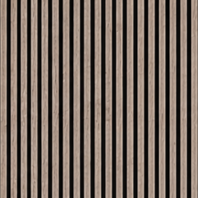 Acoustic Wall Panel - Premium Slat Design(1-Pack/4 pcs)
