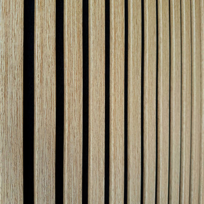 Acoustic Wall Panel - Premium Slat Design(1-Pack/4 pcs)