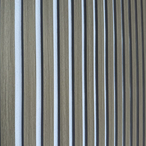Acoustic Wall Panel - Premium Slat Design (1-Pack / 4 pcs)