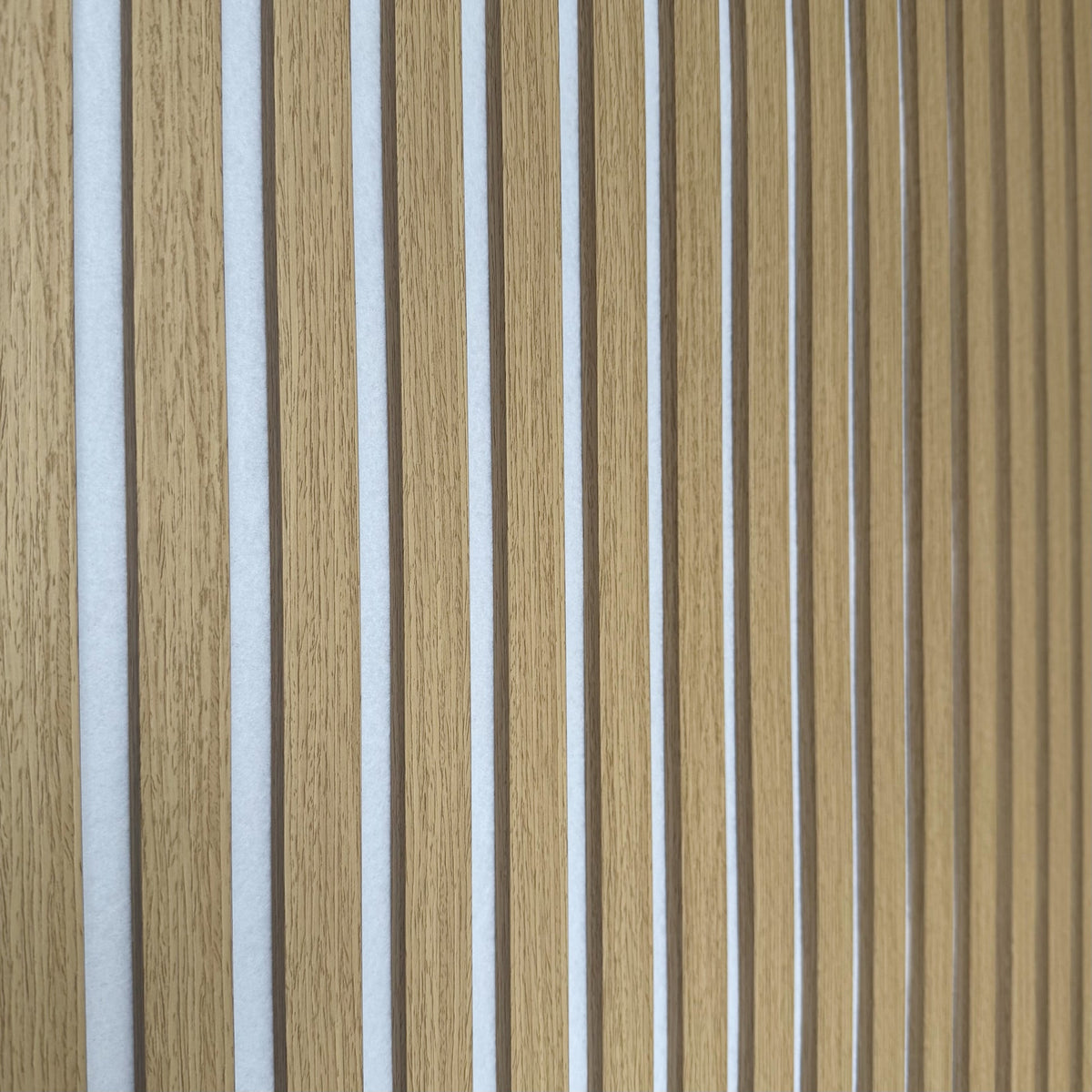 Acoustic Wall Panel - Premium Slat Design (1-Pack / 4 pcs)