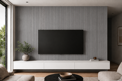 Acoustic Slat Wood Wall Panel | 1-Pack (4 pcs)