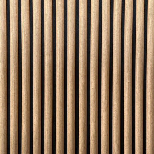Acoustic Slat Wood Wall Panel | 1-Pack (4 pcs)