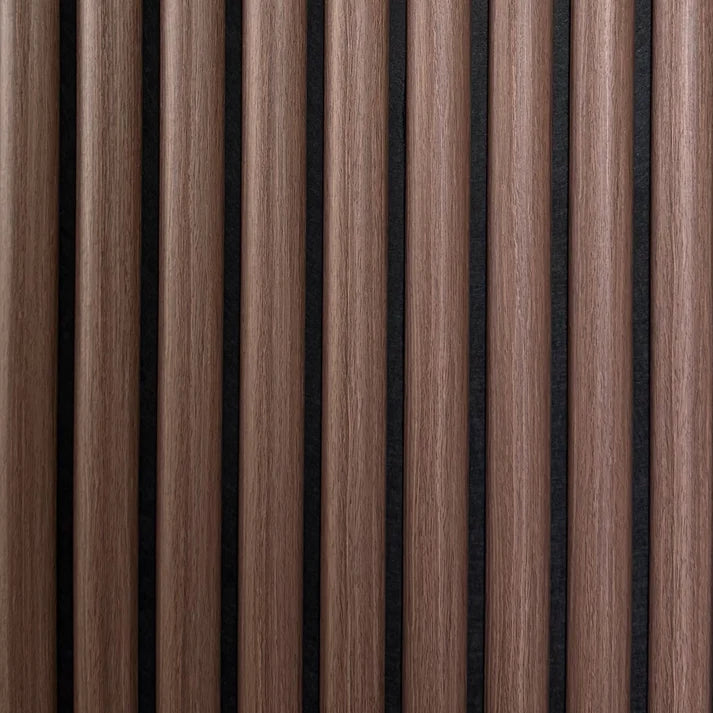 Fluted Acoustic Slat Wood Wall Panel | 1-Pack (4 pcs)