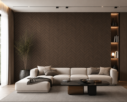 Acoustic Slat Wood Wall Panel (60x240x1.7cm) | 4-Pack (5.76m²)