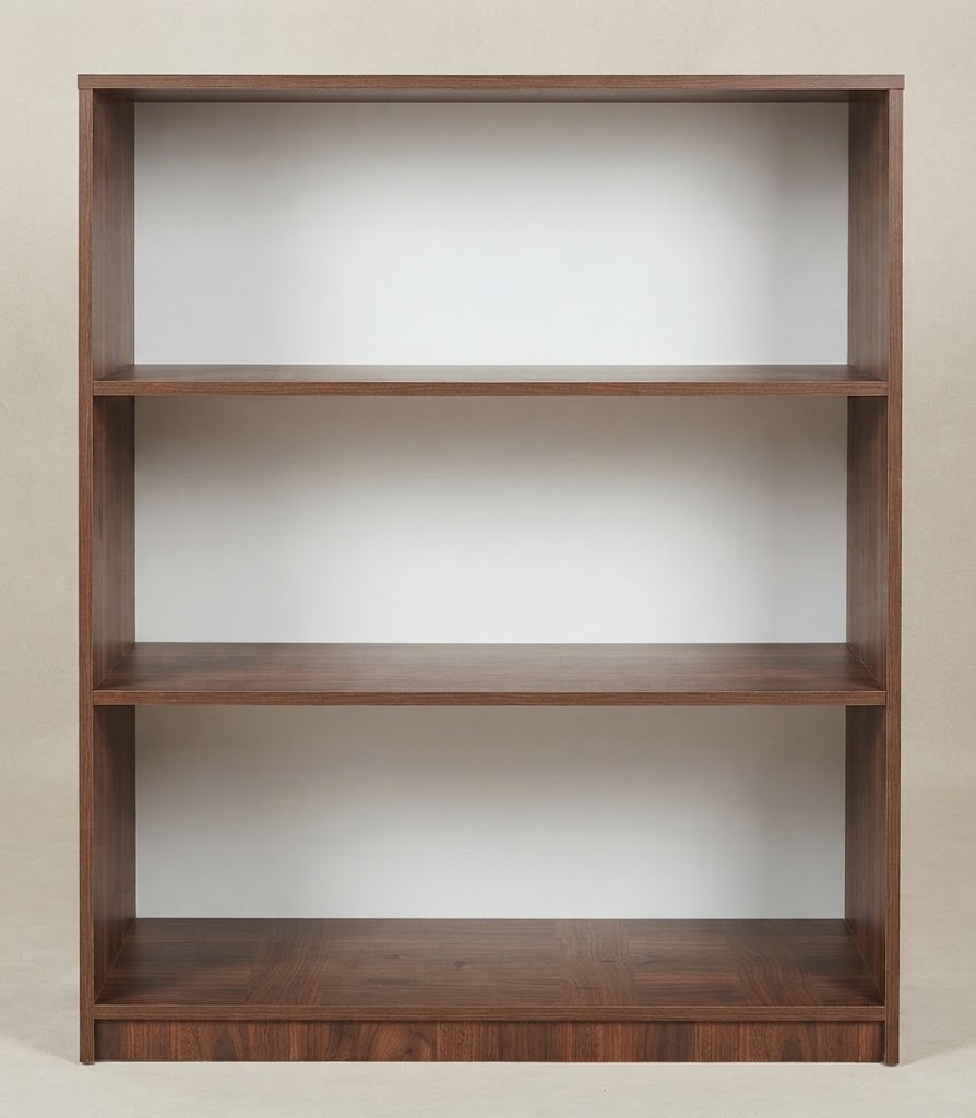 Modern 4-Shelf Bookcase