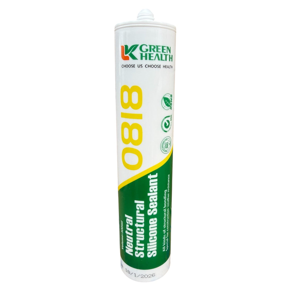 Professional Wall Panel Adhesive – White Silicone Sealant (24-Pack Carton)