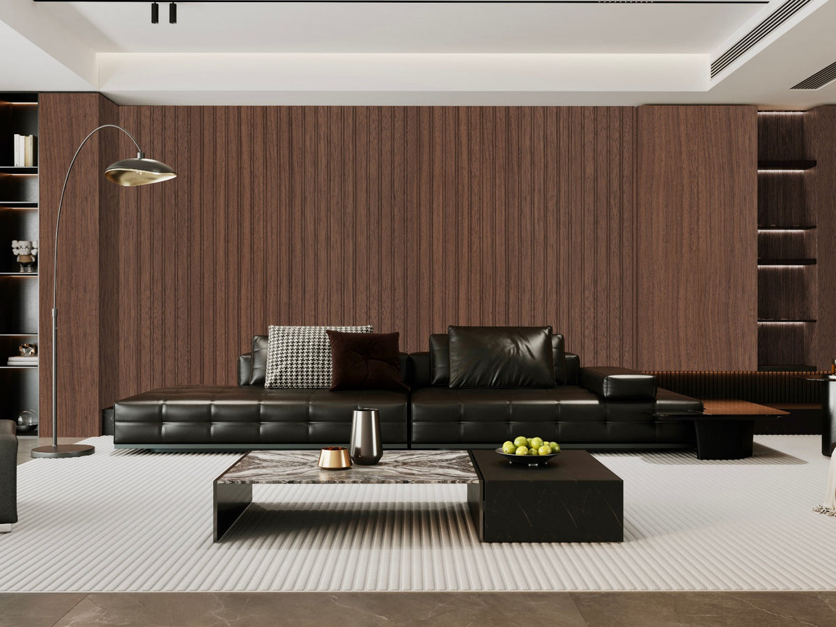 Acoustic Slat Wood Wall Panel  | 1-Pack (8 pcs)