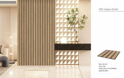 Wall Panel 64A Oak Effect PVC Wall & Ceiling Panels – 5.76m² Coverage (1-Pack/8 pcs)