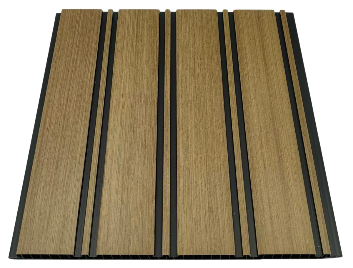 Wall Panel 64A Oak Effect PVC Wall & Ceiling Panels – 5.76m² Coverage (1-Pack/8 pcs)