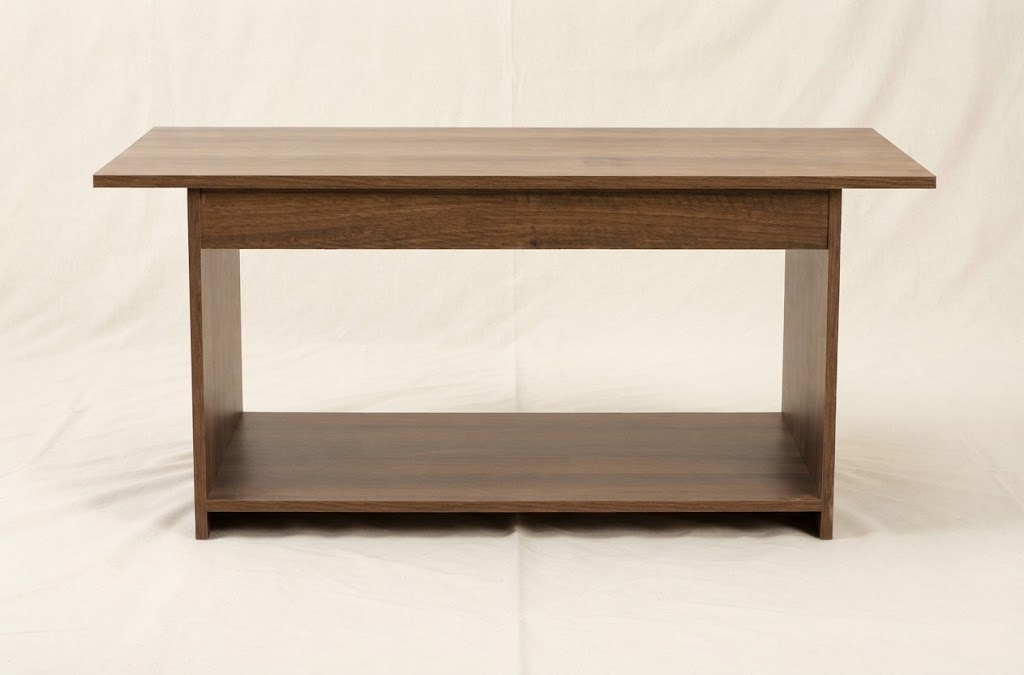 Modern Wooden Coffee Table with Lower Shelf | Living Room Furniture
