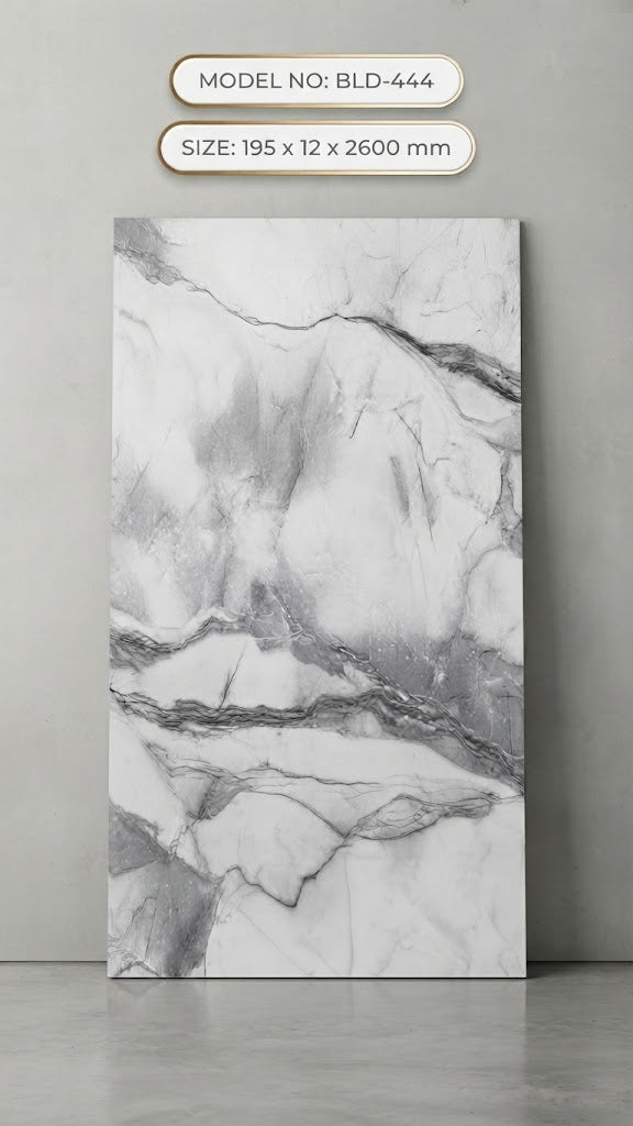 Luxurious 3D PVC Marble Sheet Wall Panel
