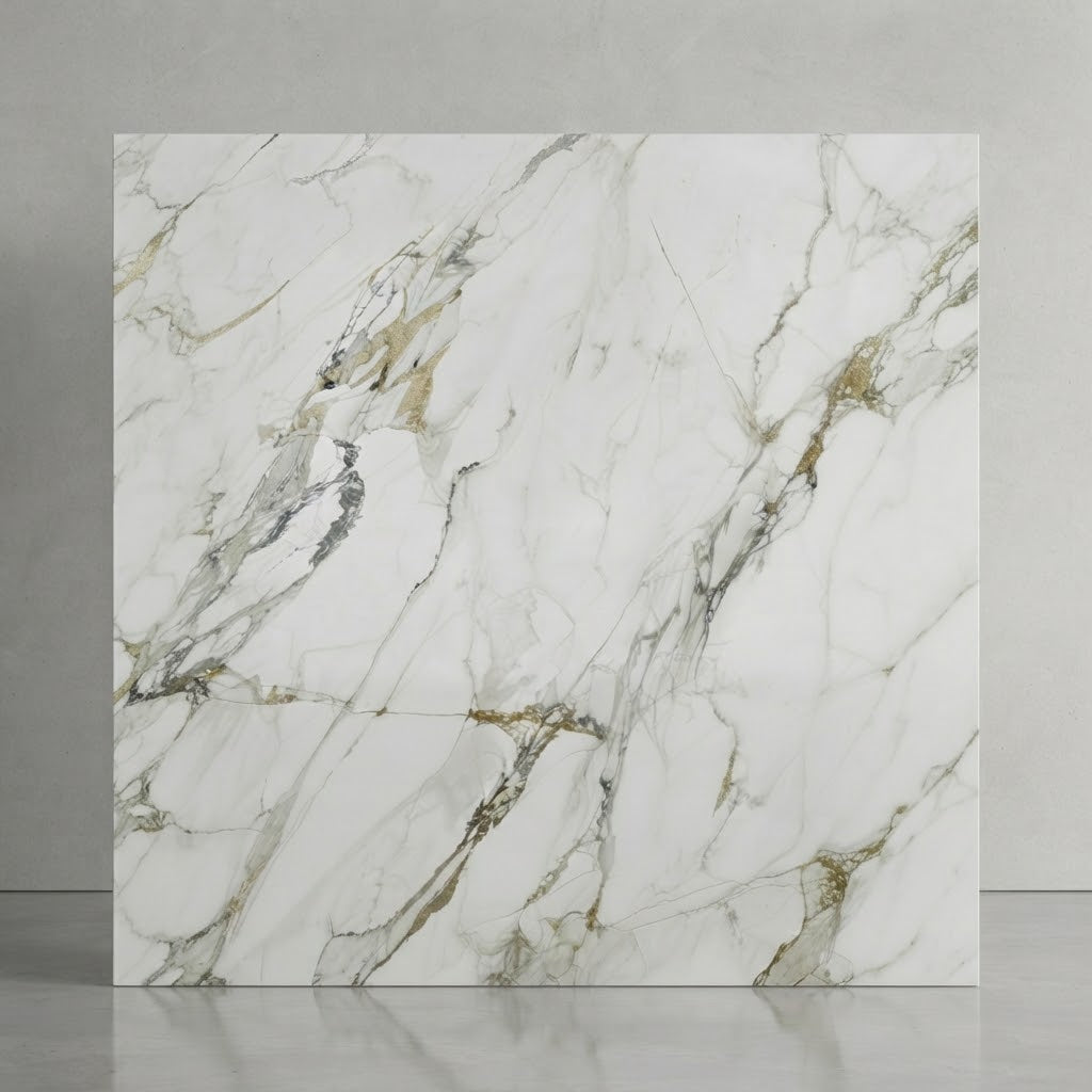 Luxurious 3D PVC Marble Sheet Wall Panel