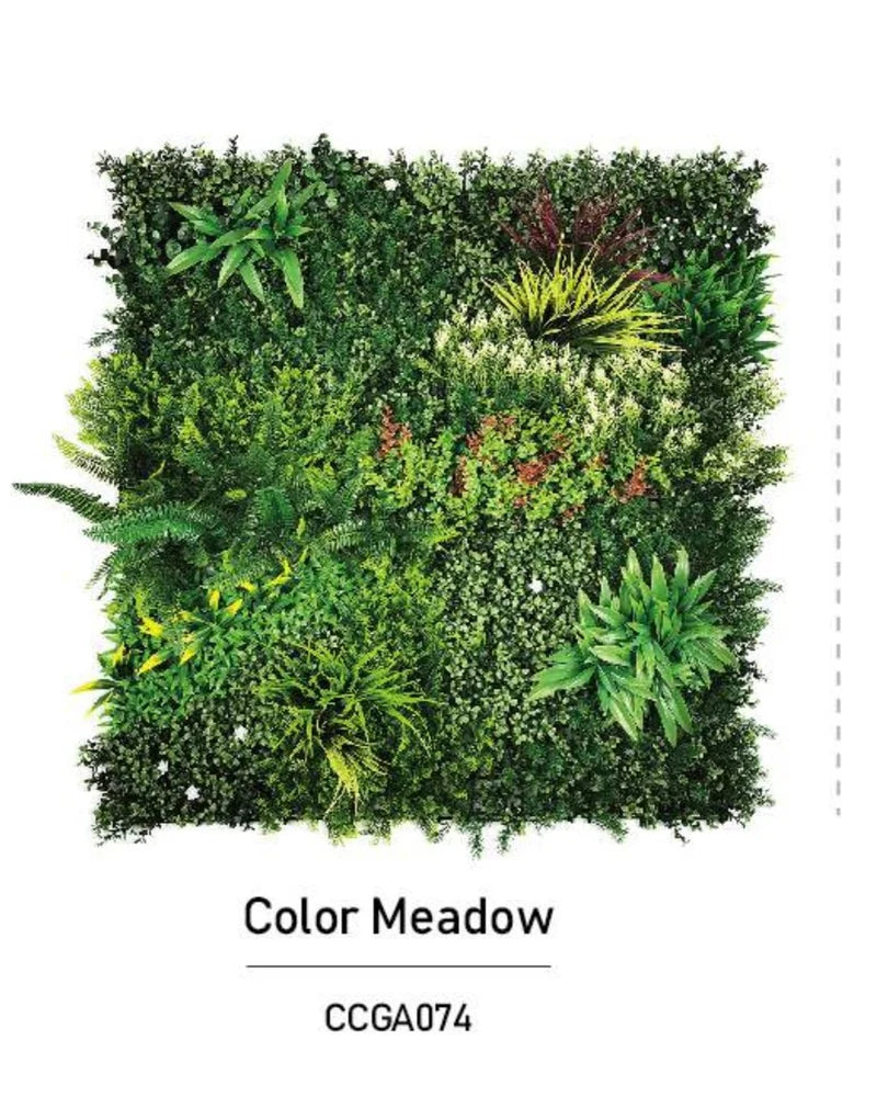 Artificial Grass & Foliage Wall Panel | Box of 5