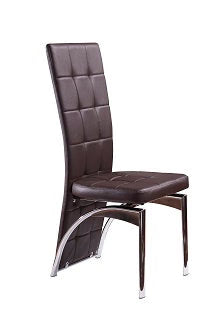 Modern High-Back Tufted Dining Chair
