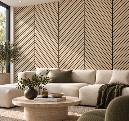 Wall Panel Acoustic - 240cm (1 Pack / 4 Pcs)