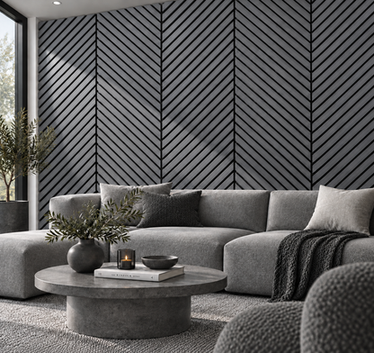 Wall Panel Acoustic - 240cm (1 Pack / 4 Pcs)