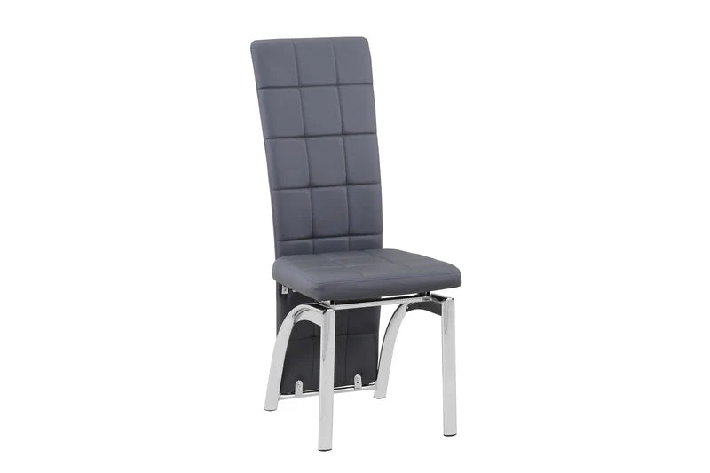Modern High-Back Tufted Dining Chair