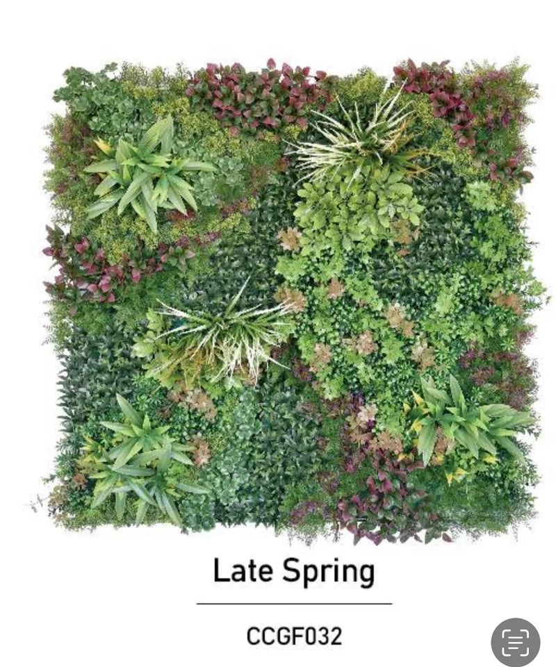 Artificial Grass & Foliage Wall Panel | Box of 5