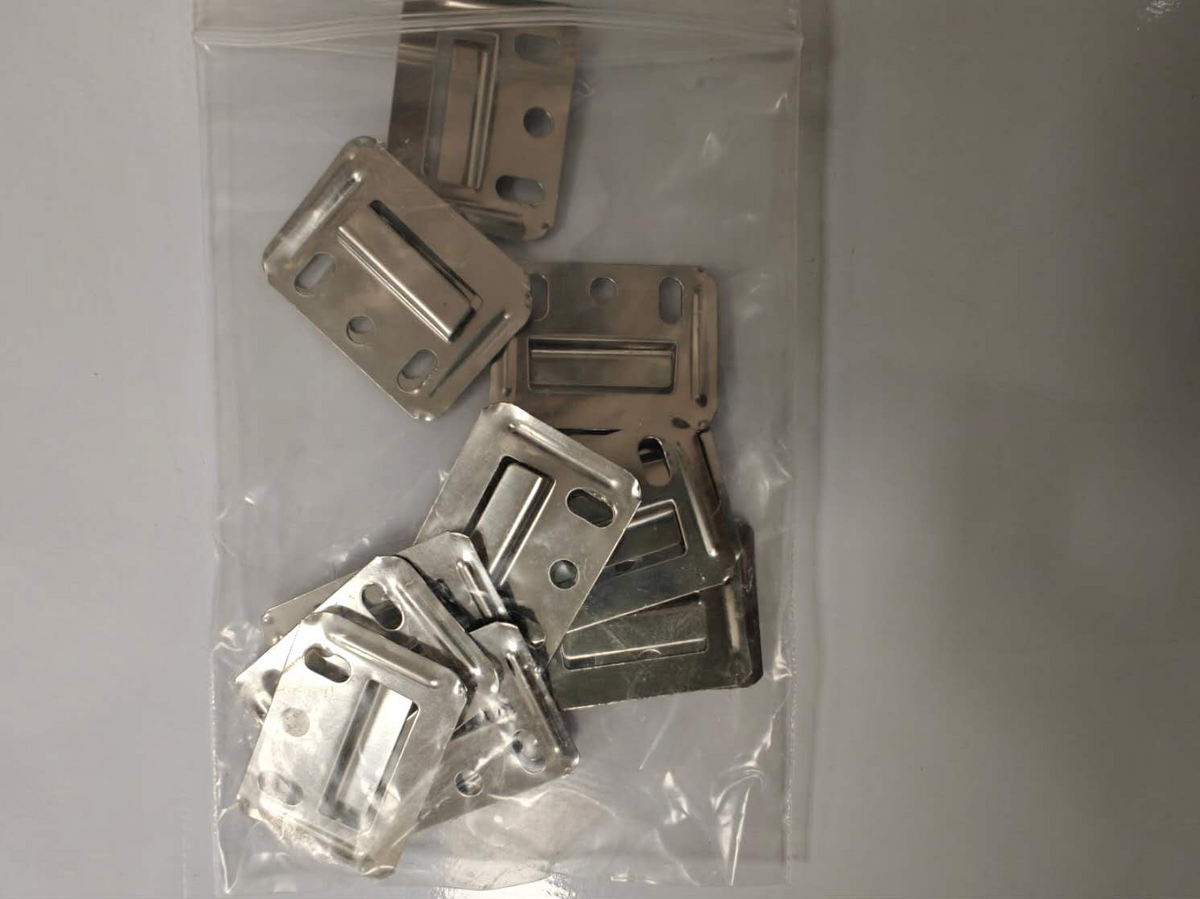 Mounting Brackets for PVC Wall Panels – 1 Pack/100 pcs