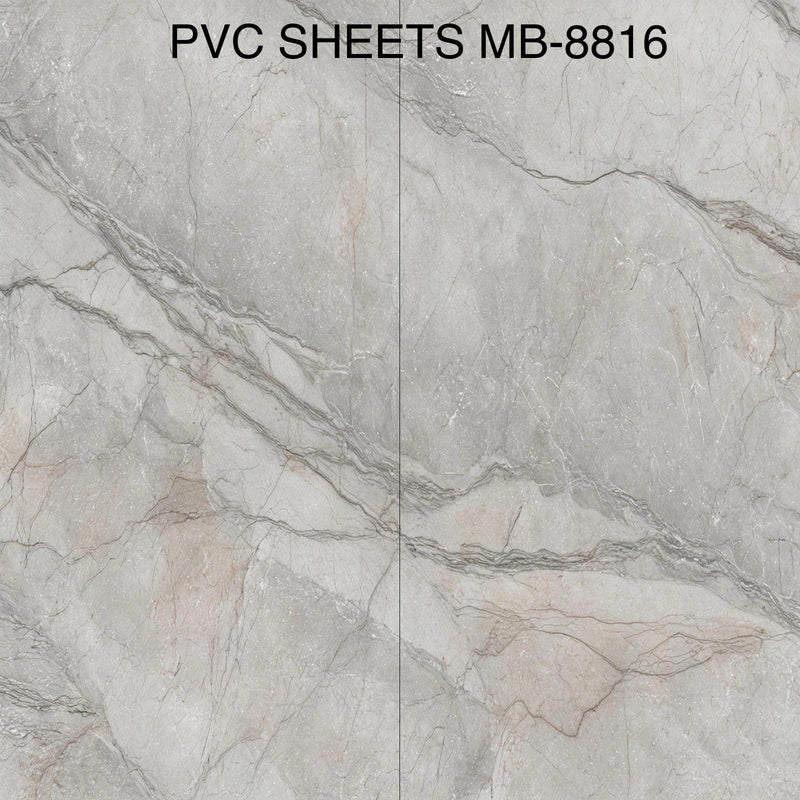 Luxurious 3D PVC Marble Sheet Wall Panel