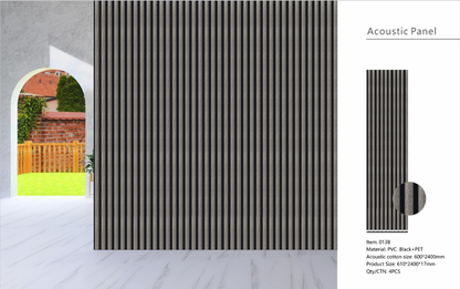 Wall Panel Acoustic - 240cm (1 Pack / 4 Pcs)