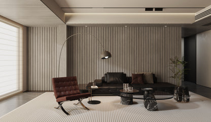Premium Wood Effect Interlocking PVC Wall & Ceiling Panels (1-Pack/8 pcs)