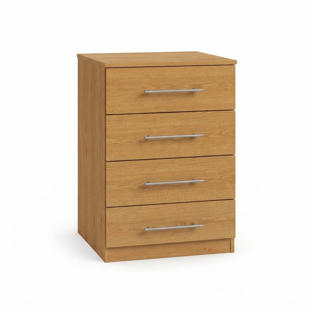 Modern Multi-Drawer Bedside Chest