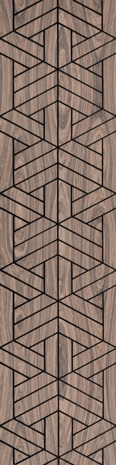 Premium Geometric Engraved Acoustic Wall Panel (2400x600mm)