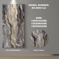 Luxury Art Glass & Marble Effect Wall Panel Sheet | ZS-3D031
