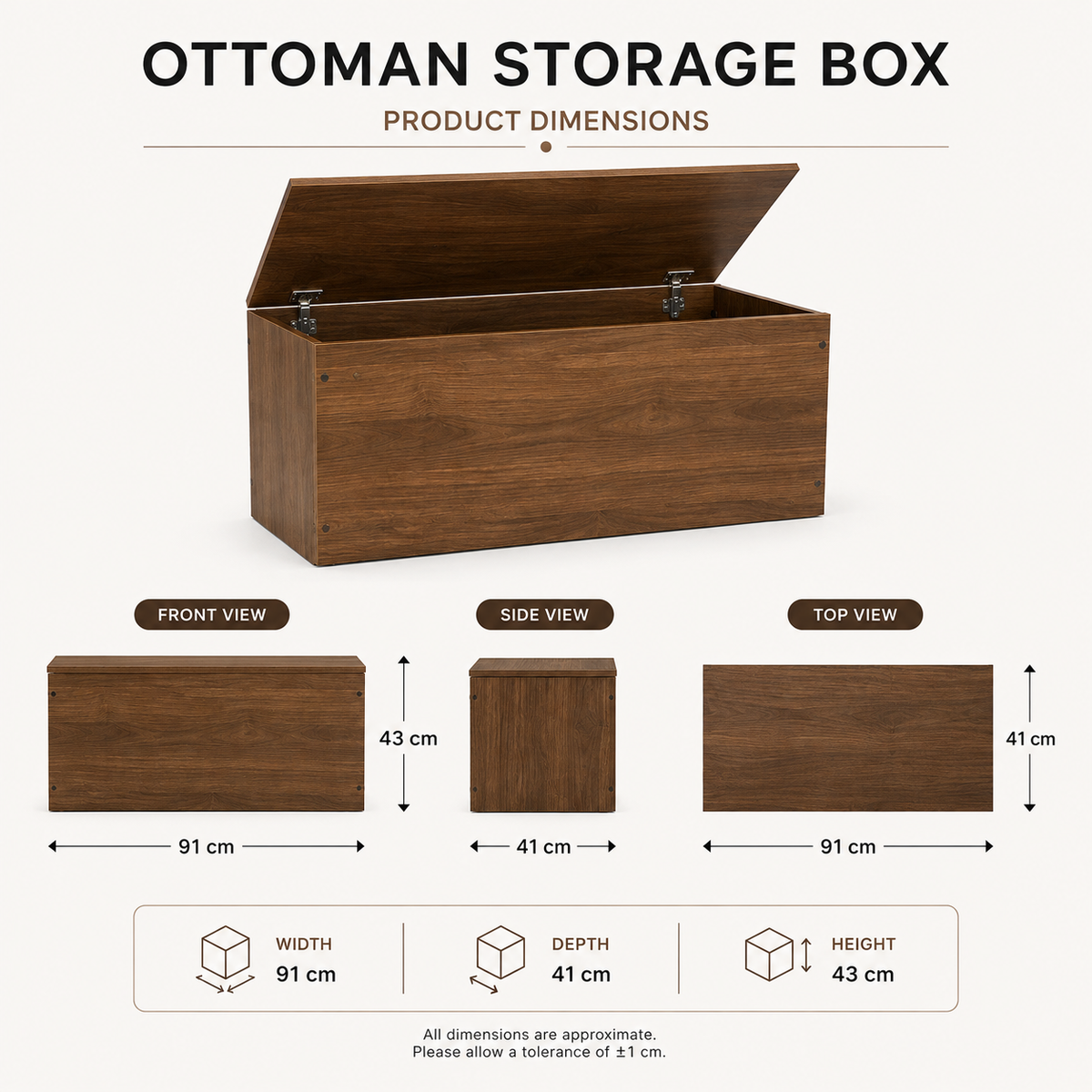 Ottoman Storage Box