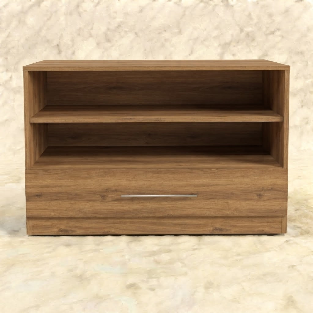Modern 5-Drawer Wooden Chest of Drawers | Bedroom Storage Unit
