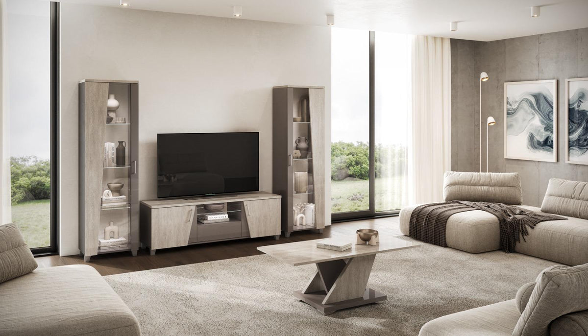 Modern Italian Style Coffee Table | High Gloss Rectangular Living Room Table