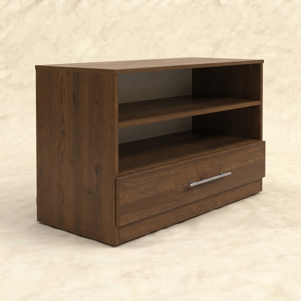 Modern 5-Drawer Wooden Chest of Drawers | Bedroom Storage Unit