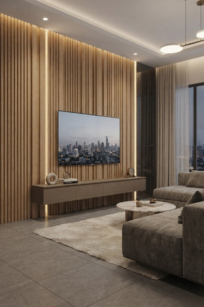 Julyan Linear Architectural Wall Panel | Model WT041