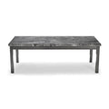 Modern Style Gloss Coffee Table with MDF & Metal Frame