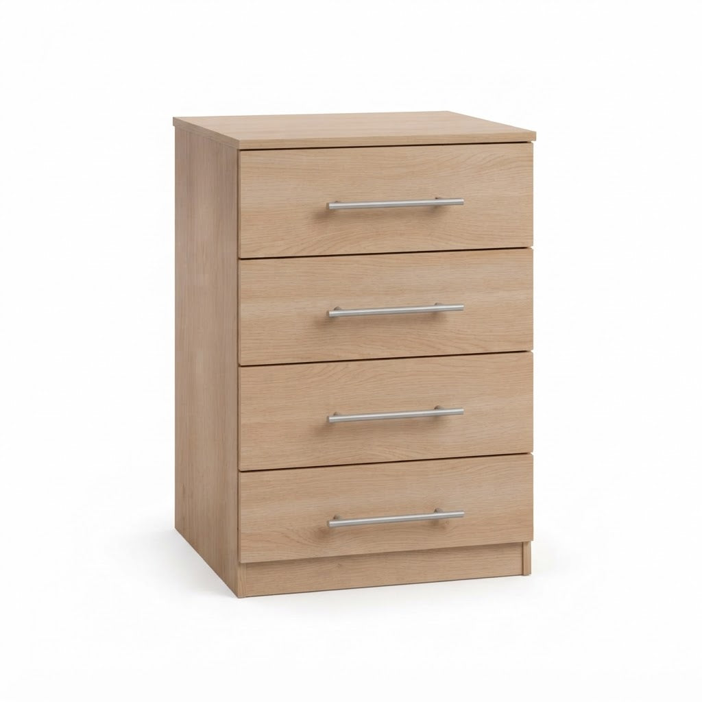 Modern Multi-Drawer Bedside Chest