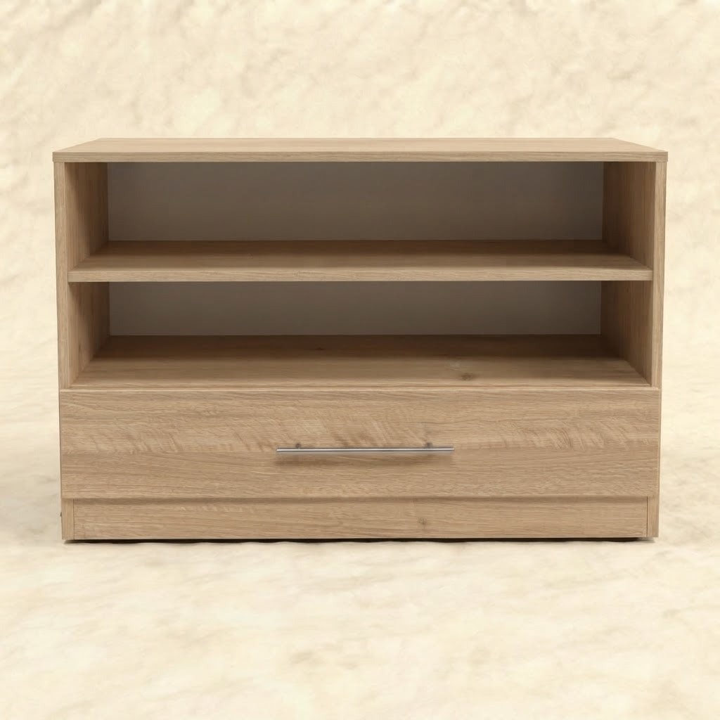 Modern 5-Drawer Wooden Chest of Drawers | Bedroom Storage Unit