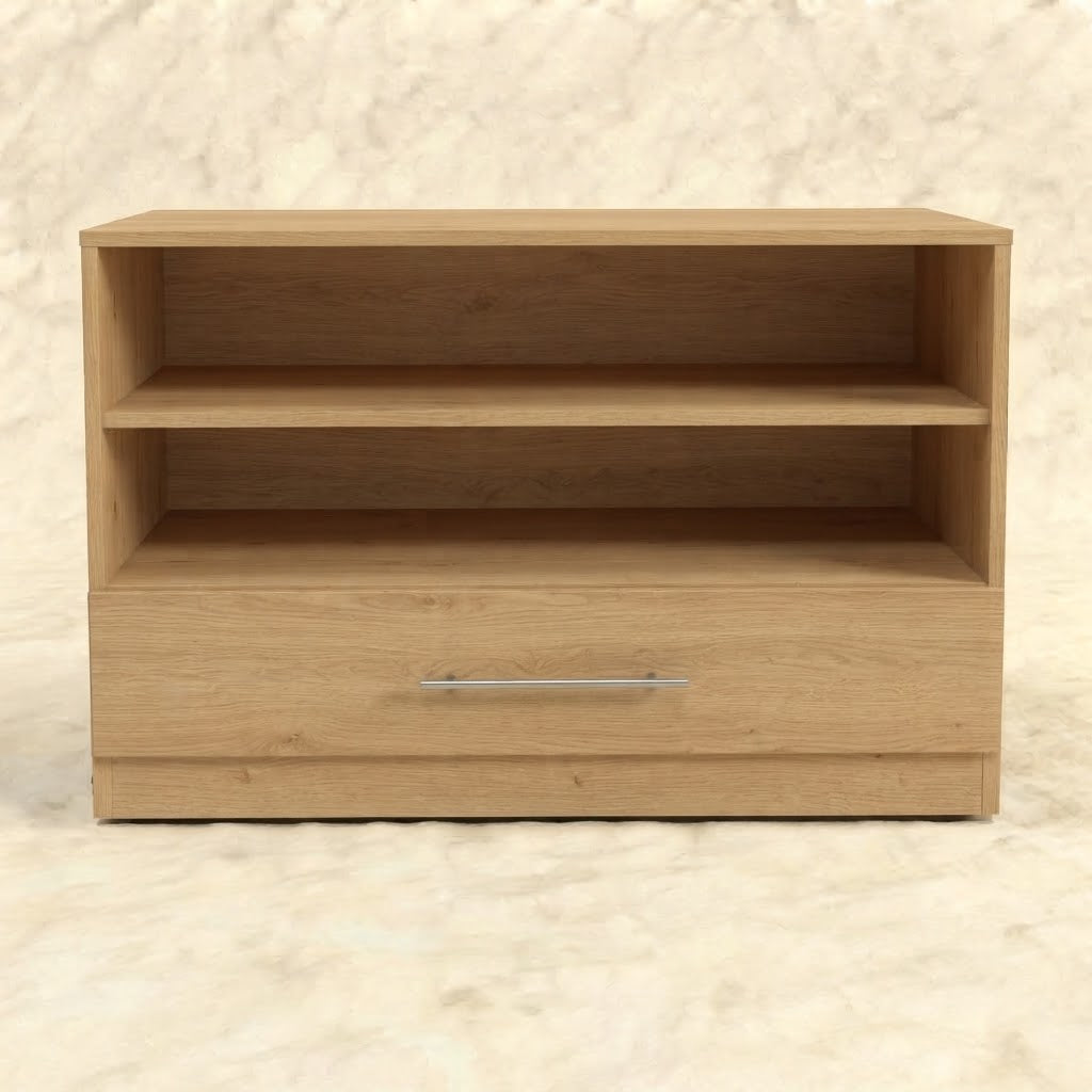 Modern 5-Drawer Wooden Chest of Drawers | Bedroom Storage Unit